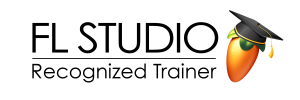 FL Studio Recognized Trainer Logo Black Text